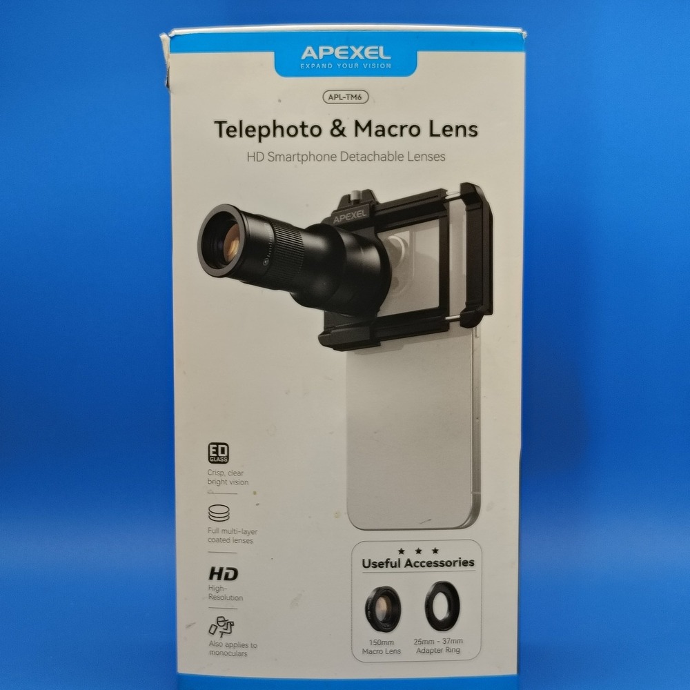 Apexel Telephoto Macro High Resolution Portable Detachable Monocular Lense